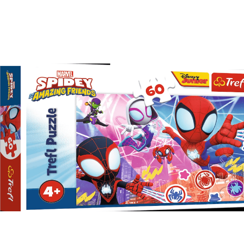Trefl Пазли "60" Marvel Пригоди героїв 74106