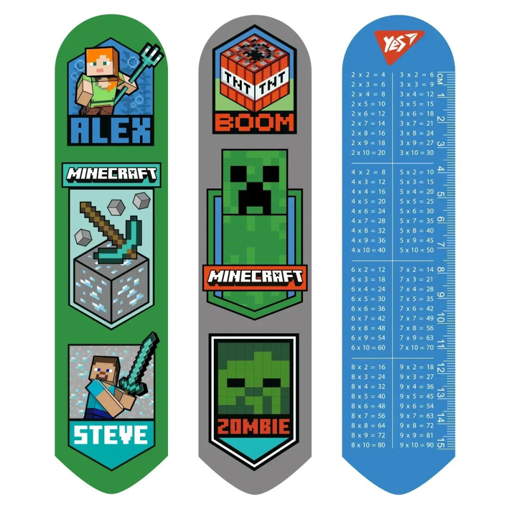 Закладинка 2D Yes "Minecraft Heroes" 708129