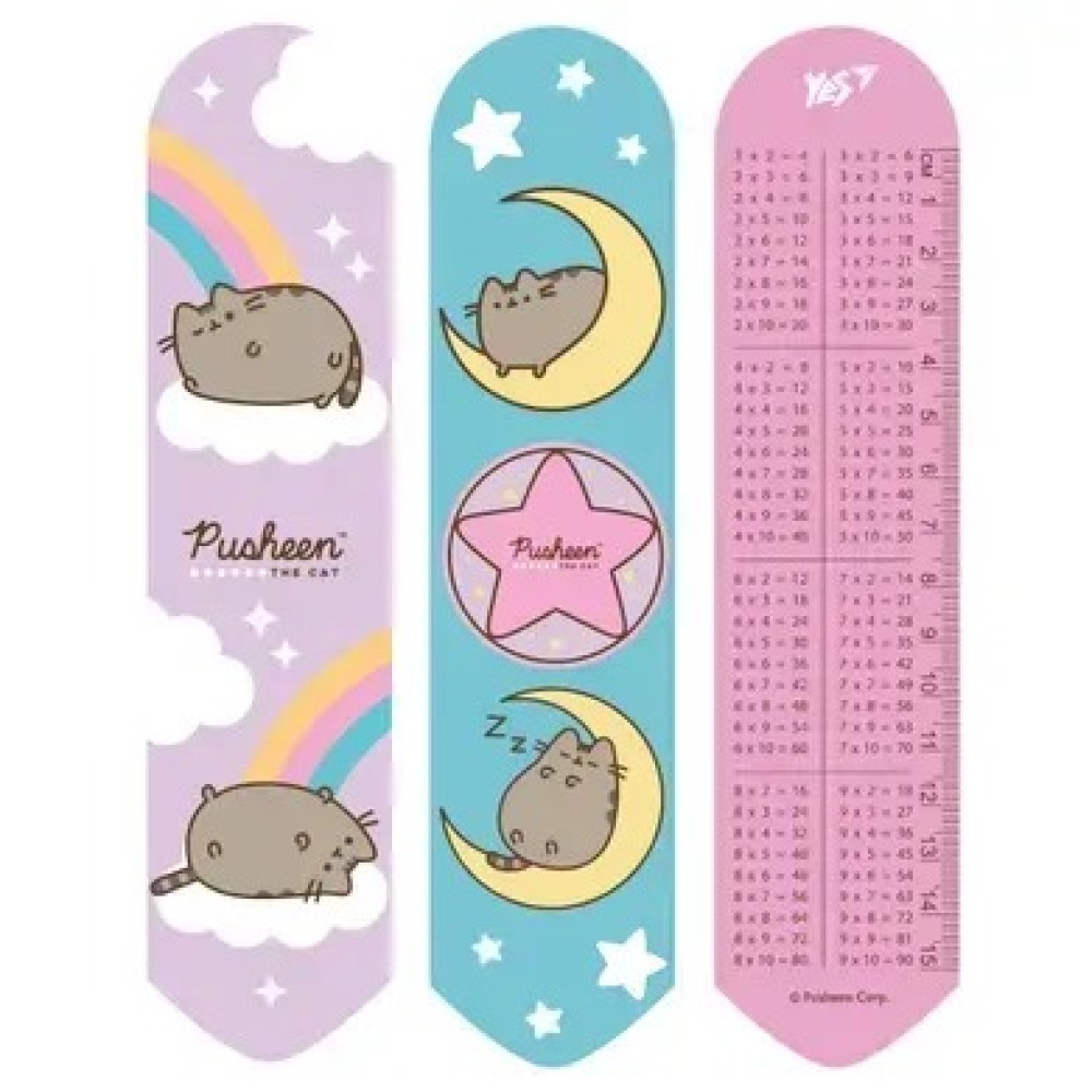 Закладинка 2D Yes "Pusheen rainbow" 708133