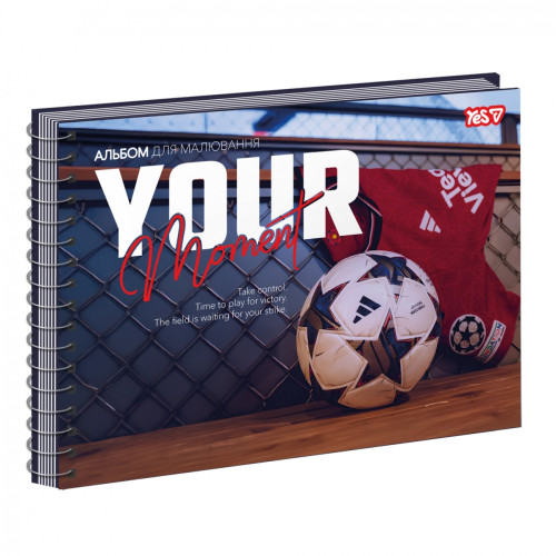 Зошит для малювання Yes А4 30 арк. спіраль, з перфорацією  (Your moment) 130624