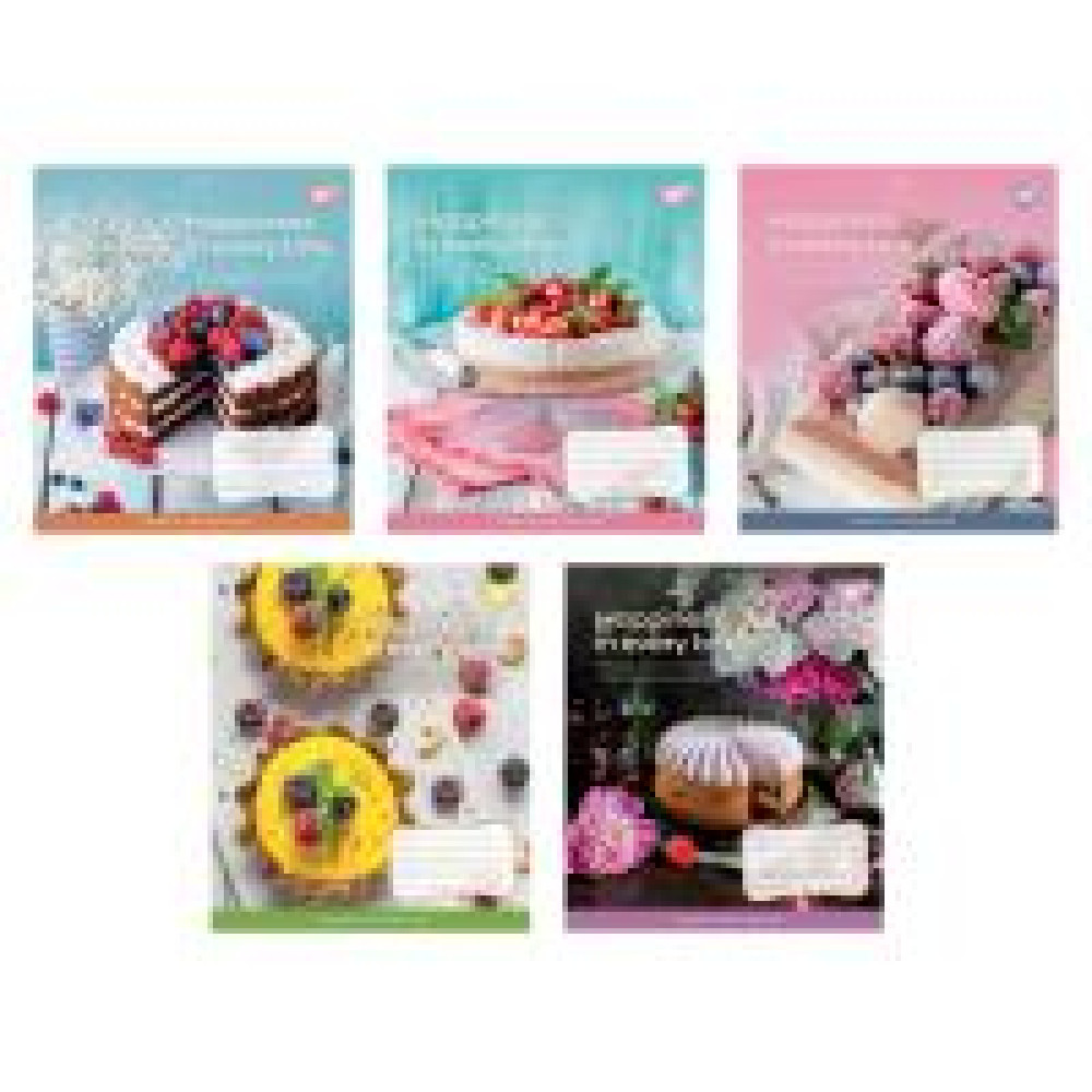 Зошит для записів А5/36 лін YES Desserts