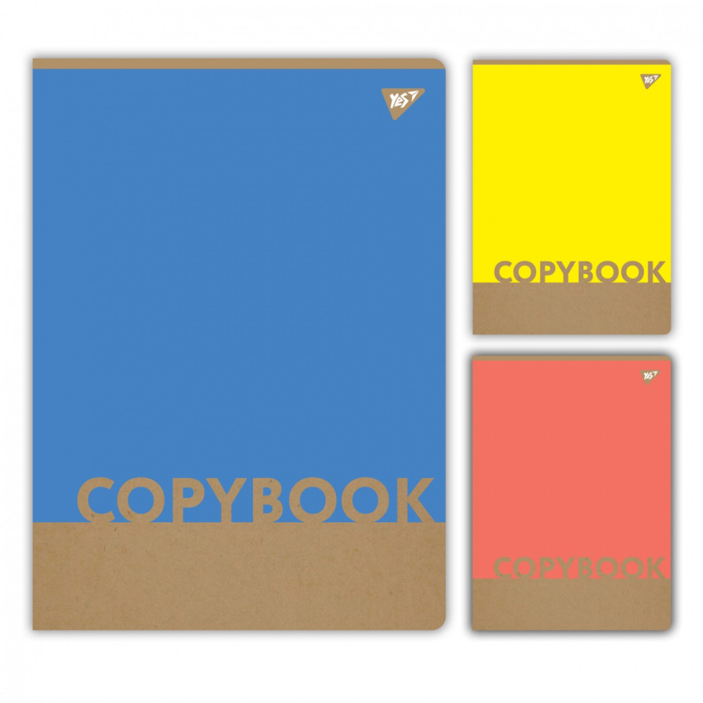 Зошит для записів YES А4/48 кл. крафт Colours