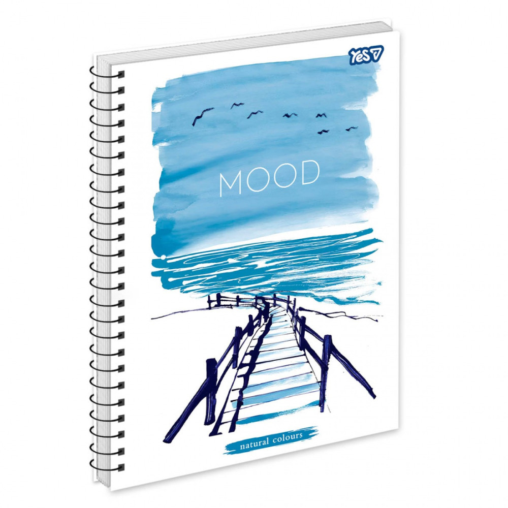 Зошит для записів Yes А4/80 од.спіраль "Mood" ВДЛ