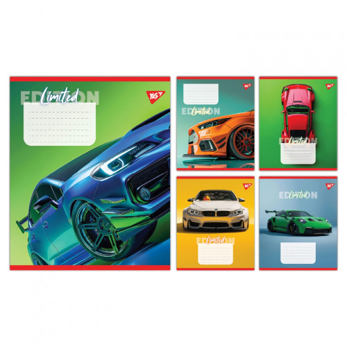 Зошит шкільний Yes Limited edition А5 18 аркушів лінія (767918)