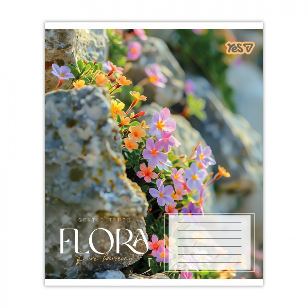 Зошит учнівський Yes "Flora" А5/48 кл 768794