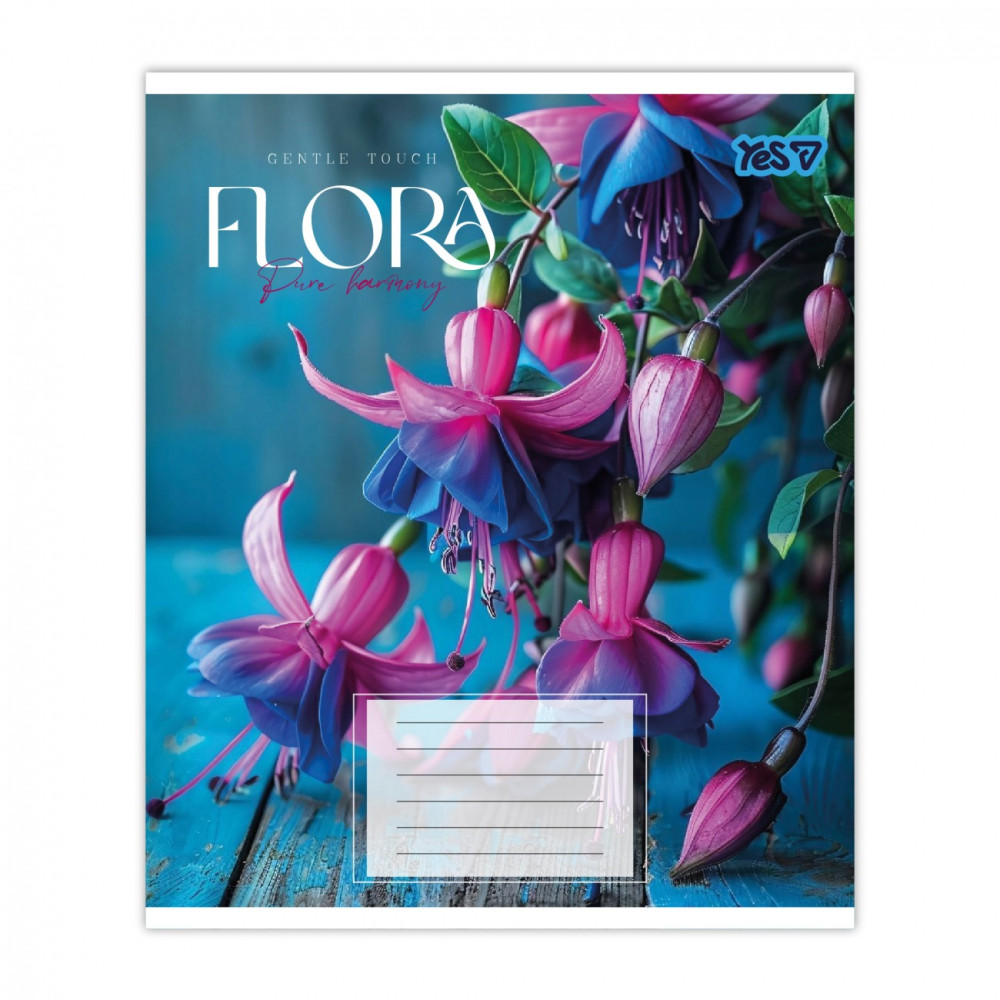 Зошит учнівський Yes "Flora" А5/48 кл 768794
