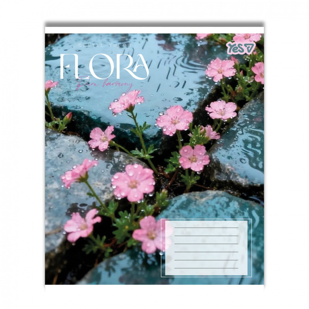 Зошит учнівський Yes "Flora" А5/48 кл 768794