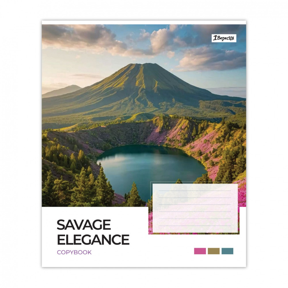 Зошит учнівський 1В "Savage elegance" А5/48 кл 769016